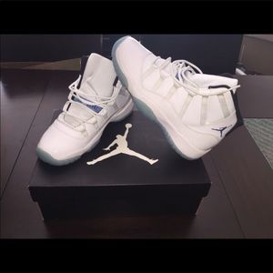 JORDANS RETRO 11 NIKE COLUMBIA/LEGEND BLUE
